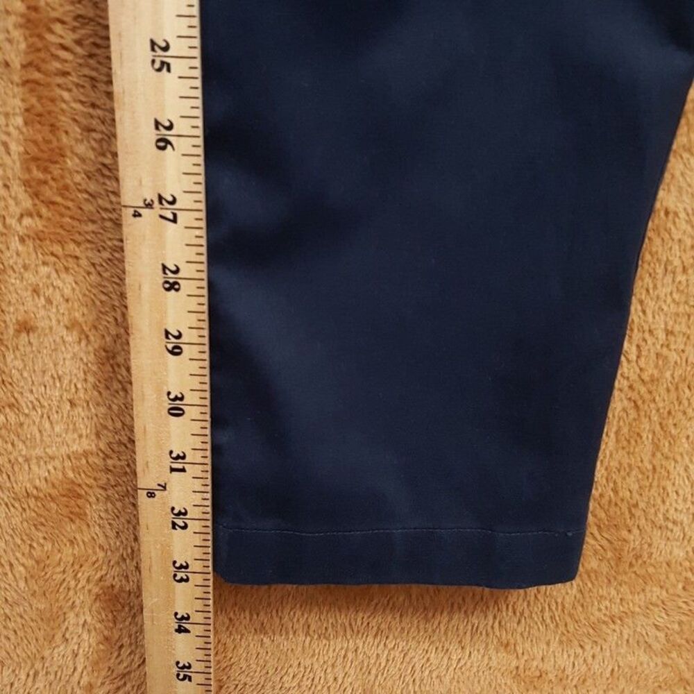 THEORY Pants Mens Size 33 Navy Cargo Drawstring Trouser CURTIS Hanson Twill $245 - Picture 9 of 10